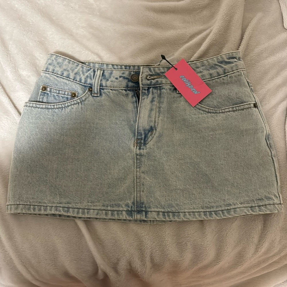 Edikted jean skirt